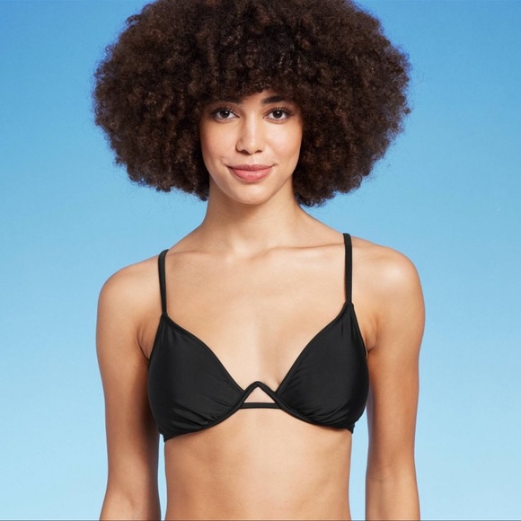 2/$20   Wild Fable Underwire Bikini Top - Black - Picture 4 of 7